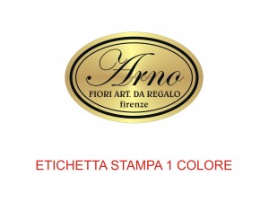 Etichette adesive per fioristi, fiorai e vivaisti (mm 35x23) (cod.20G)
